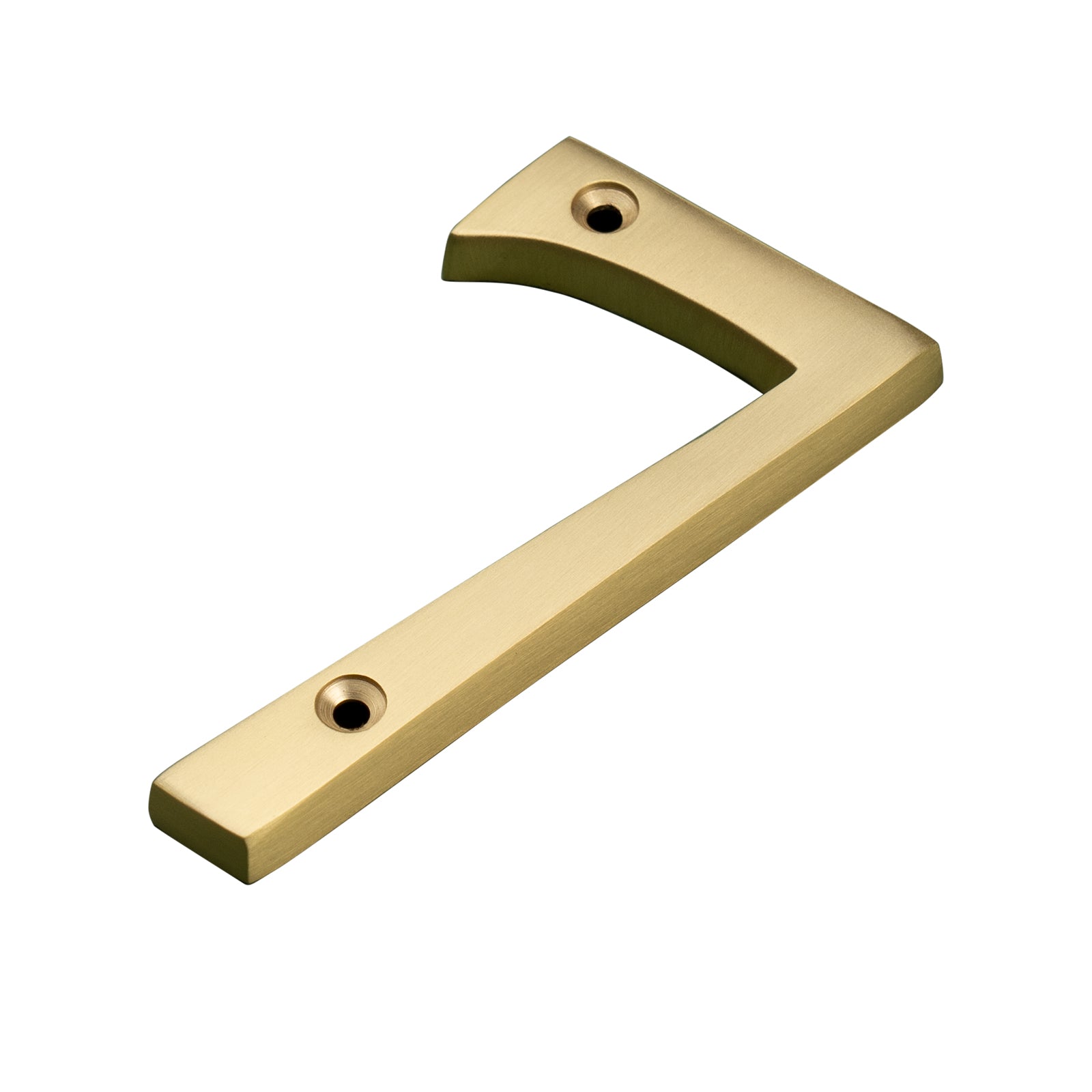 brass door numbers