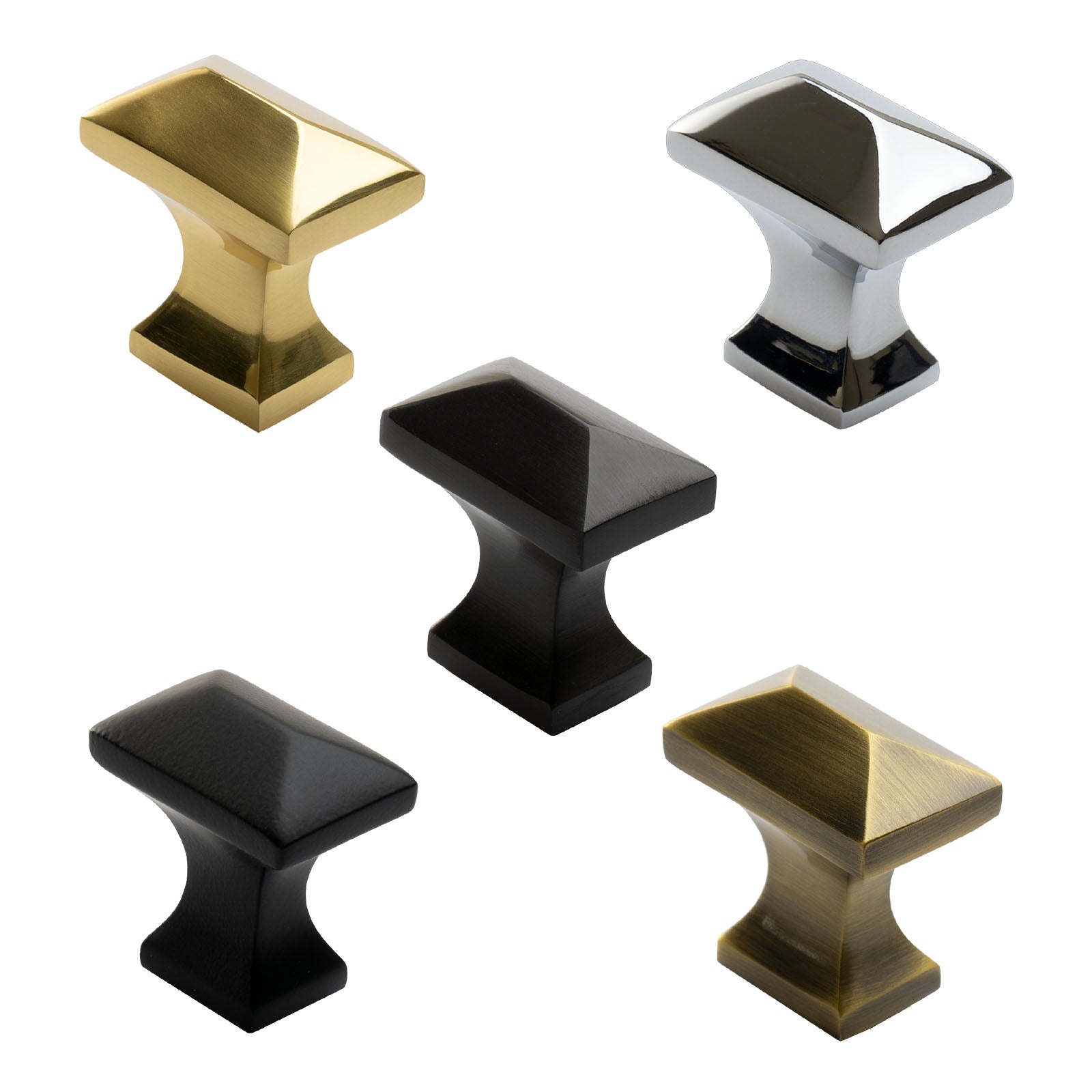 Pyramid Cabinet Knobs