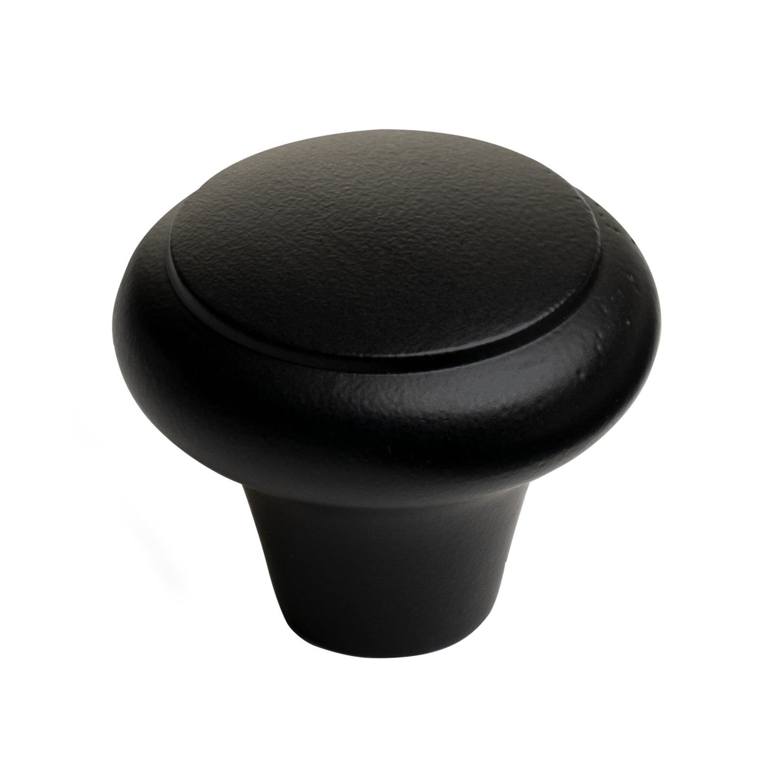 black kitchen cupboard knob