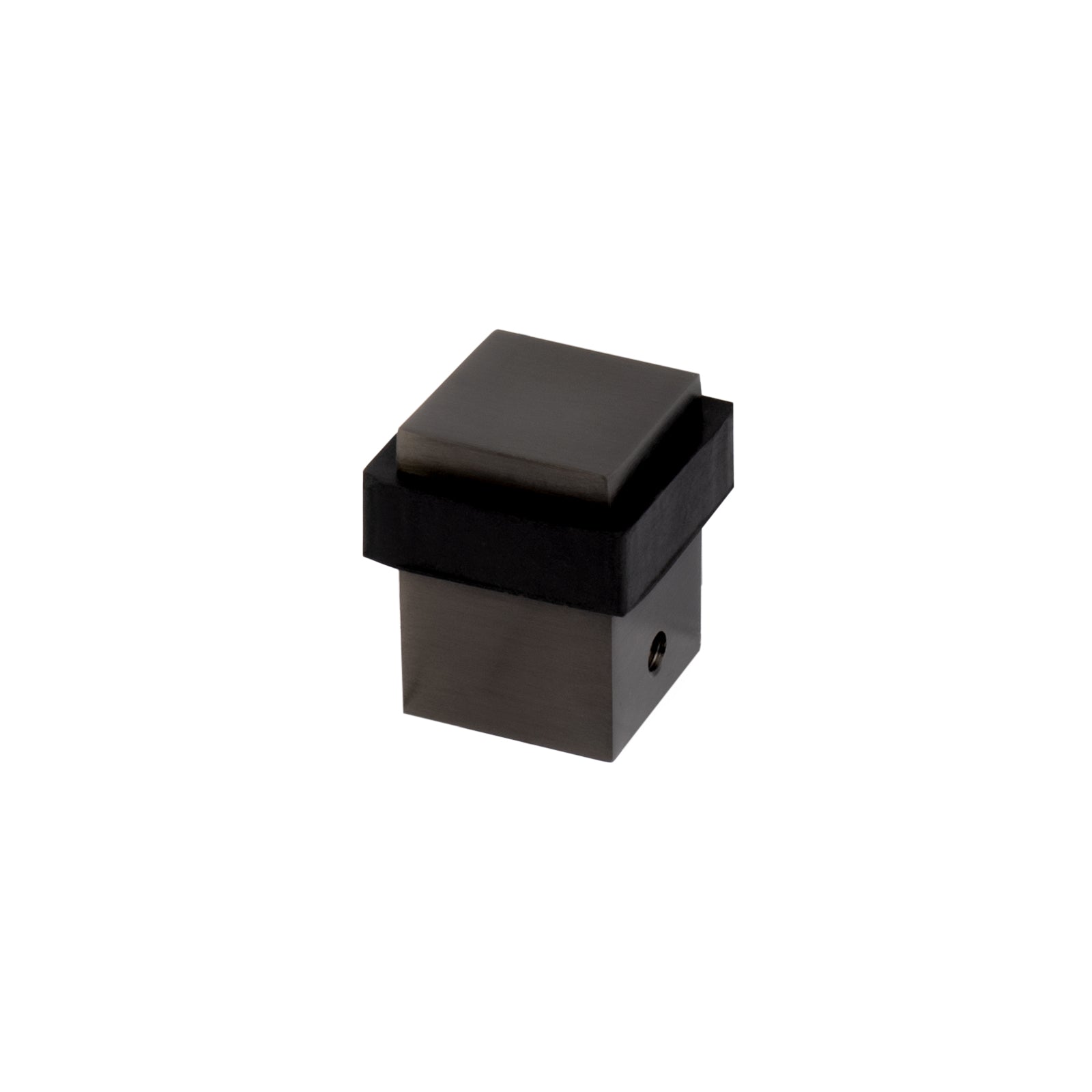 bronze square floor mounted door stop SHOW