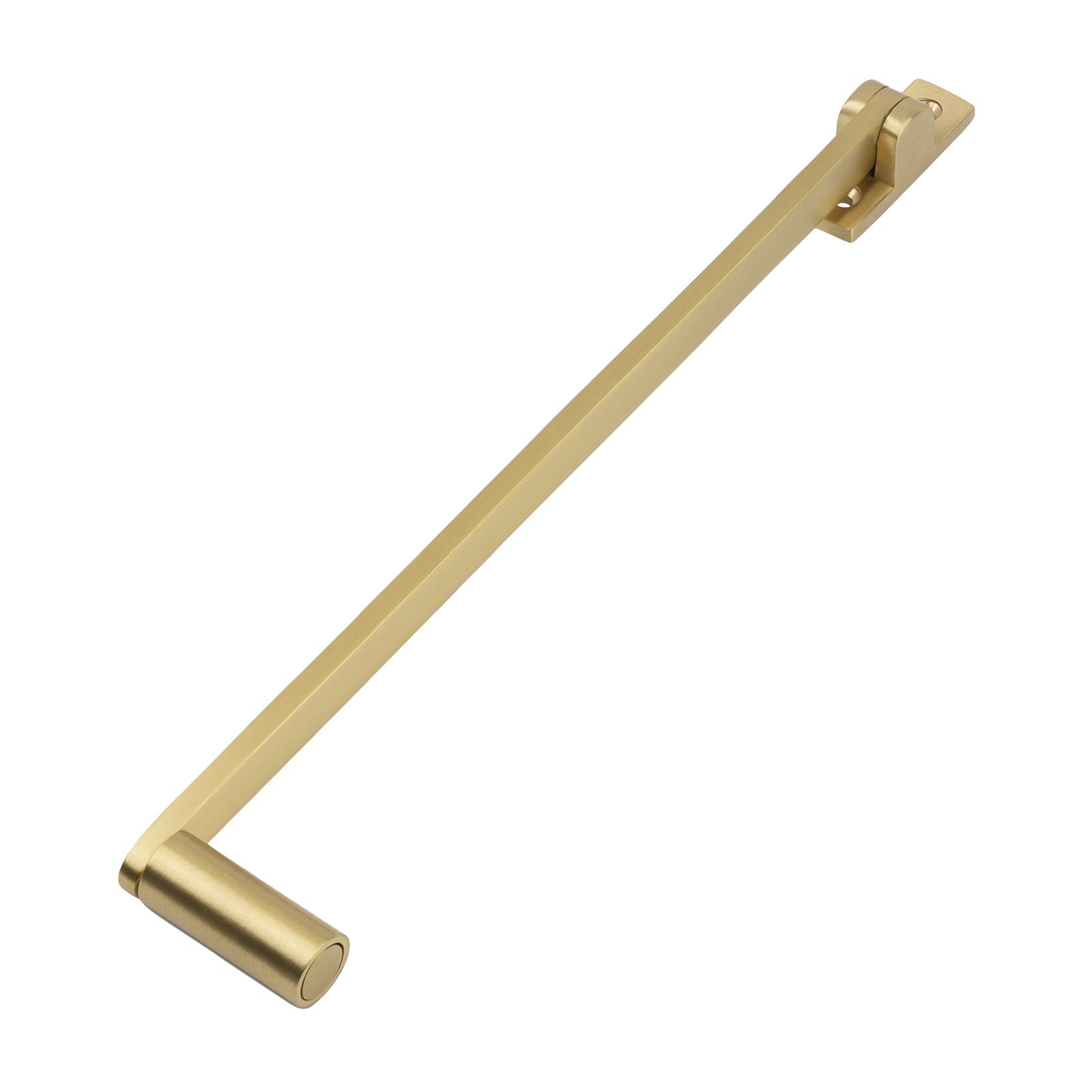 satin brass roller arm window stay SHOW