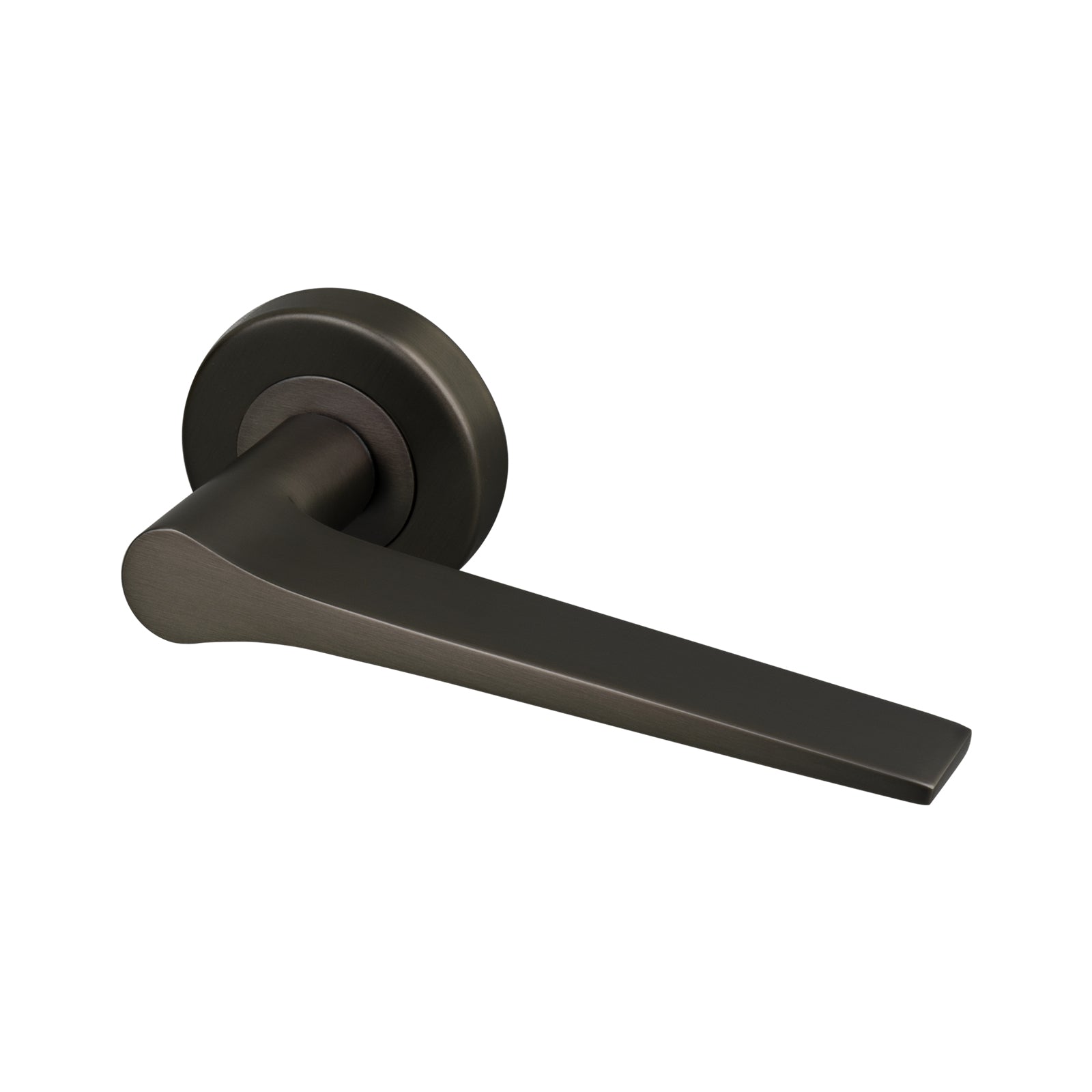 Bronze round rose door handles, modern handles SHOW