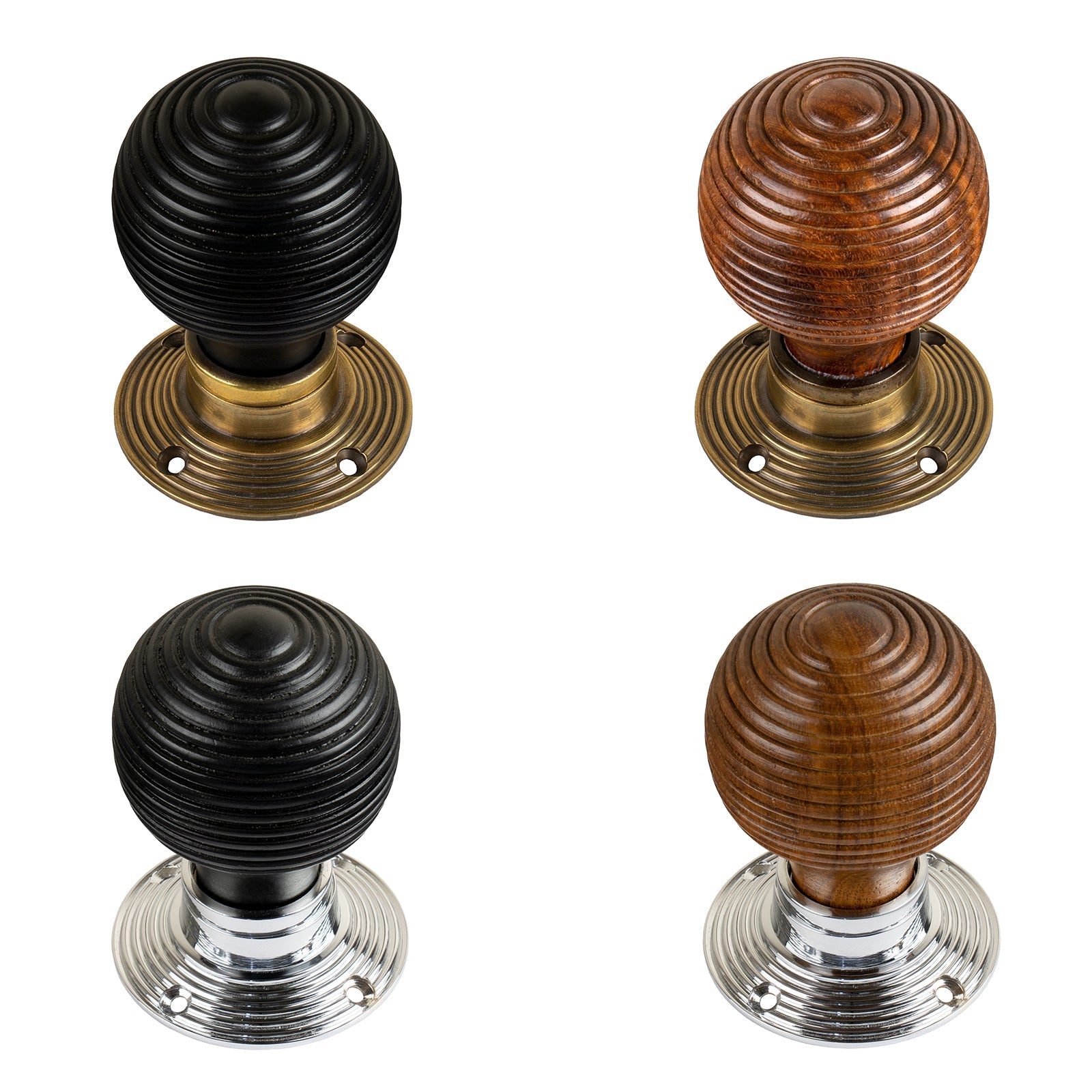 beehive brass door knobs